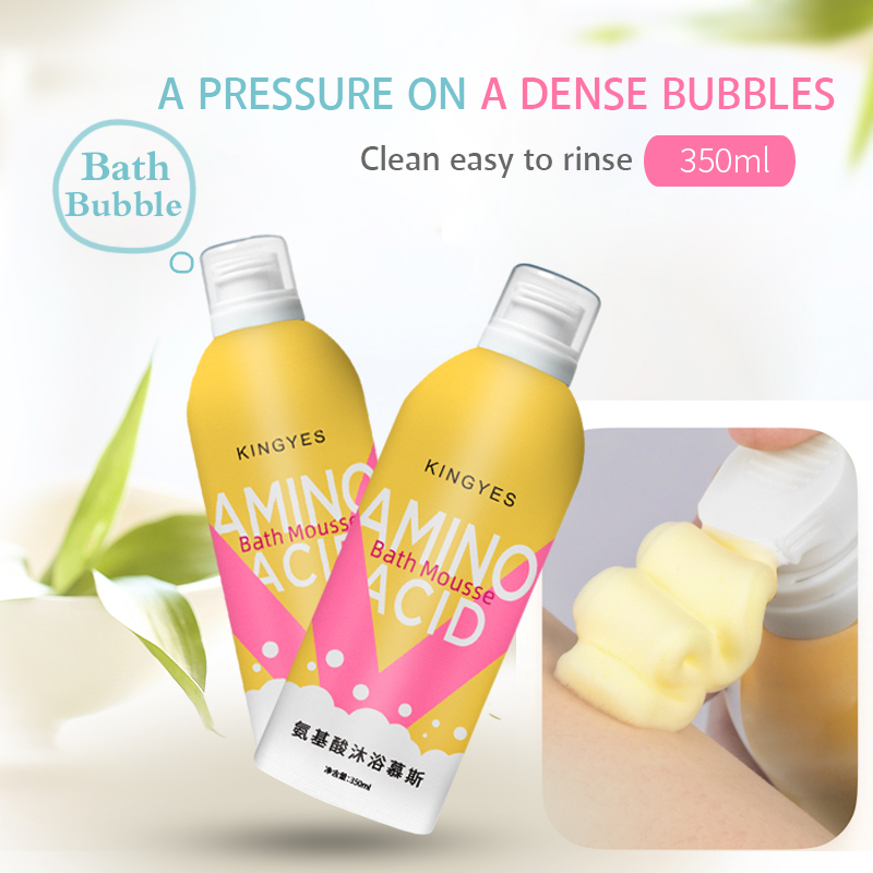 Niisutab Body Wash Shower Bubble Bath Foaming Cleanser Spray Mousse-4