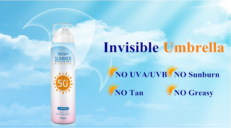 Ntuj spf50 PA+++ moisturizing sunscreen spray-4