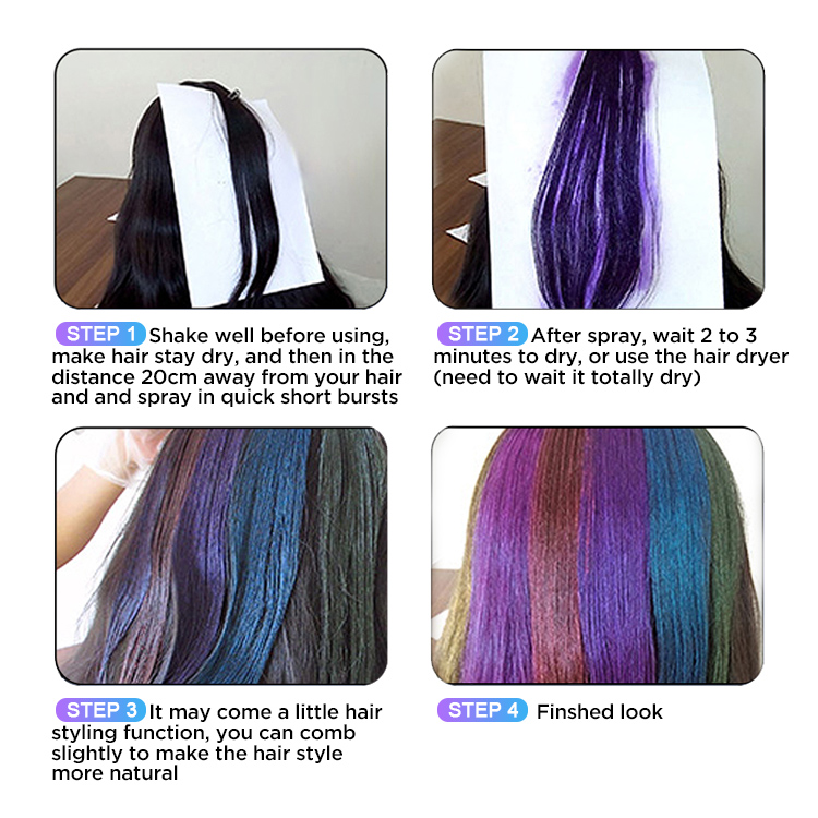 All Colors Available Color Temporary Hair Dye--7