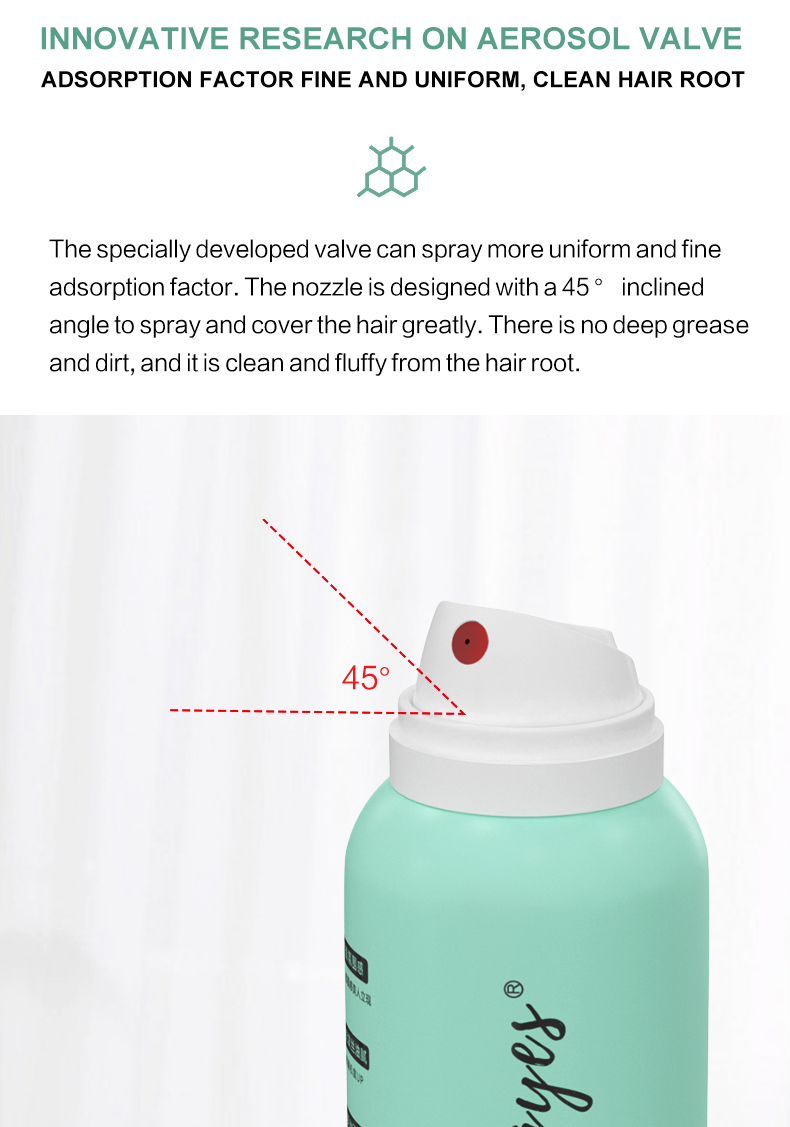 Custom Logo Best Dry Shampoo Spray for Oily Hair-6