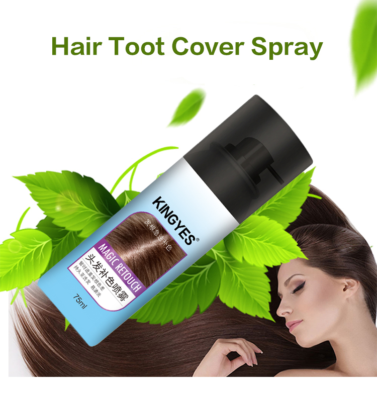 Hair Color Root Touch-Up Instant Hair Root Cover Up Spray-4